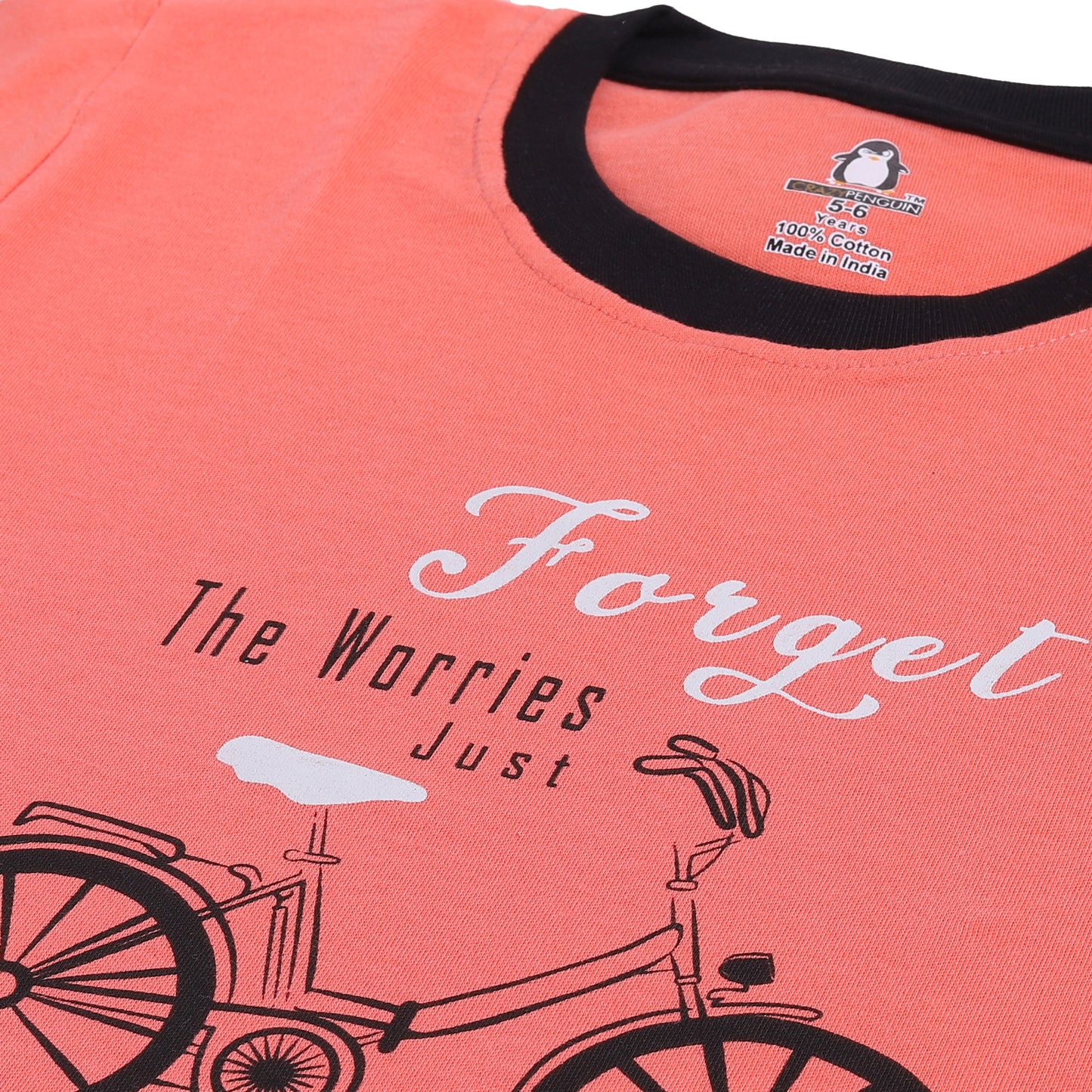 Bicycle Print T-shirt