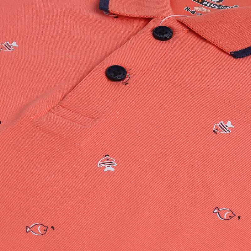 Graphic Printed Polo