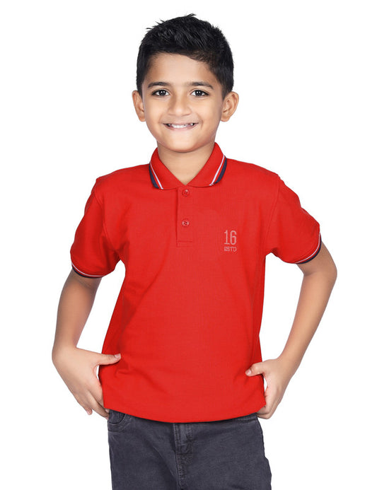 Fun Red Polo