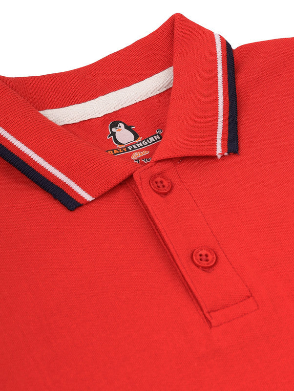 Fun Red Polo