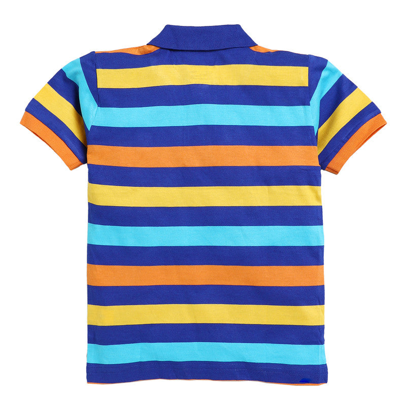 Cotton Stripes Polo