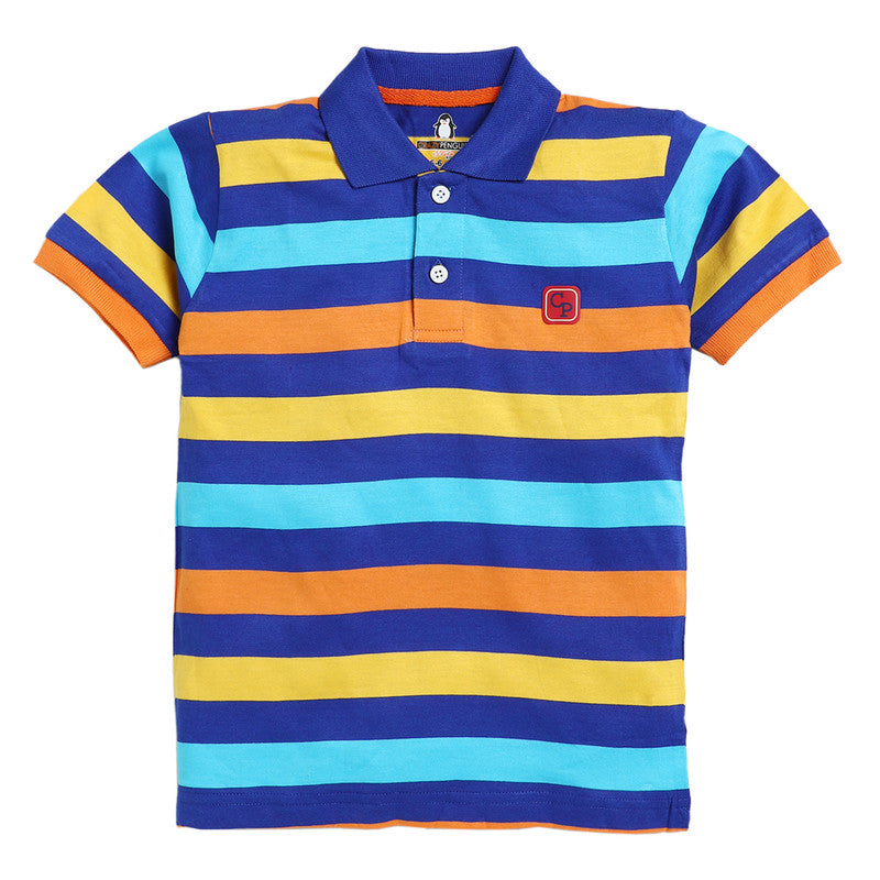 Cotton Stripes Polo