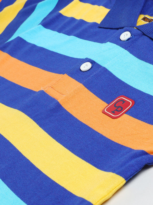 Cotton Stripes Polo