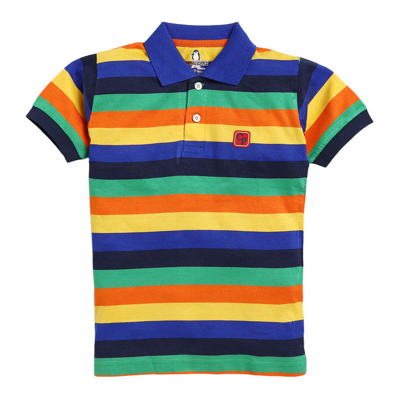 Cotton Stripes Polo