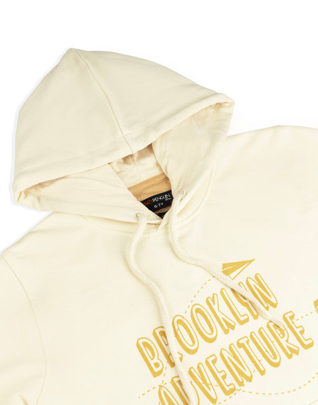 Typograhic Butter Hoodie