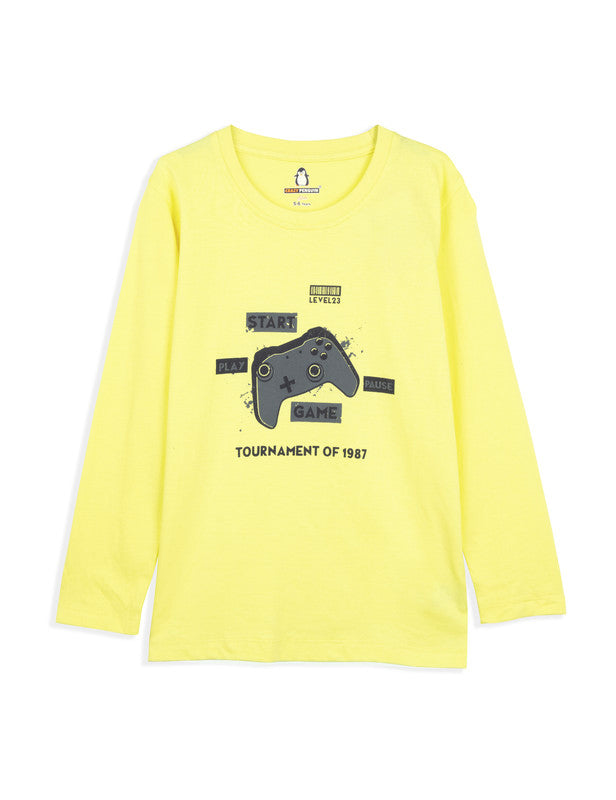 Graphic Yellow T-Shirt