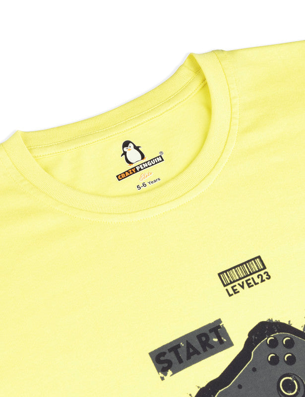 Graphic Yellow T-Shirt