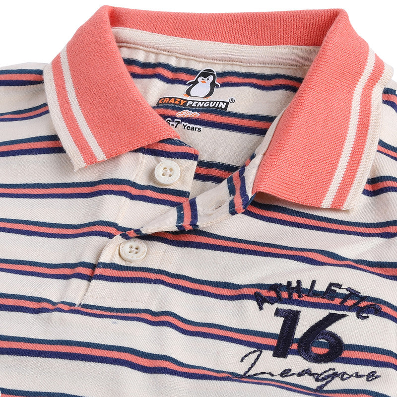 Stripe Polo Athletic