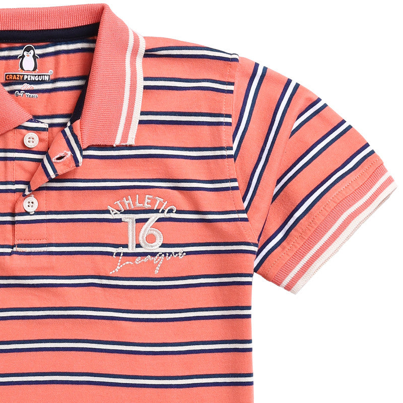 Stripe Polo Athletic