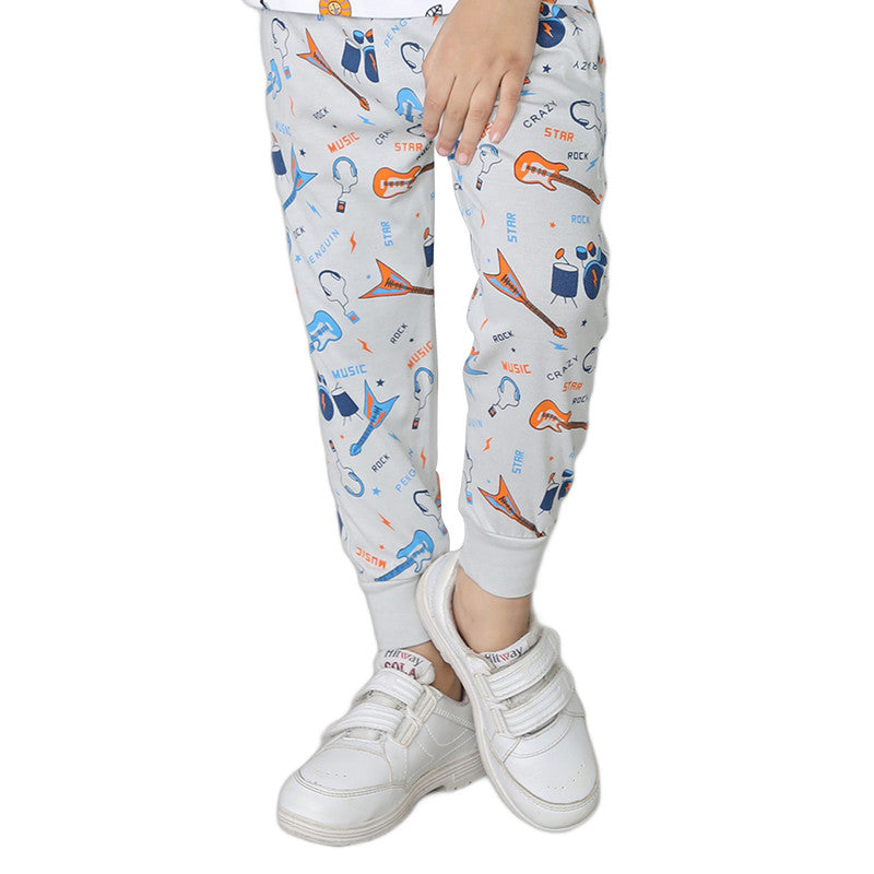 Printed Track Pant