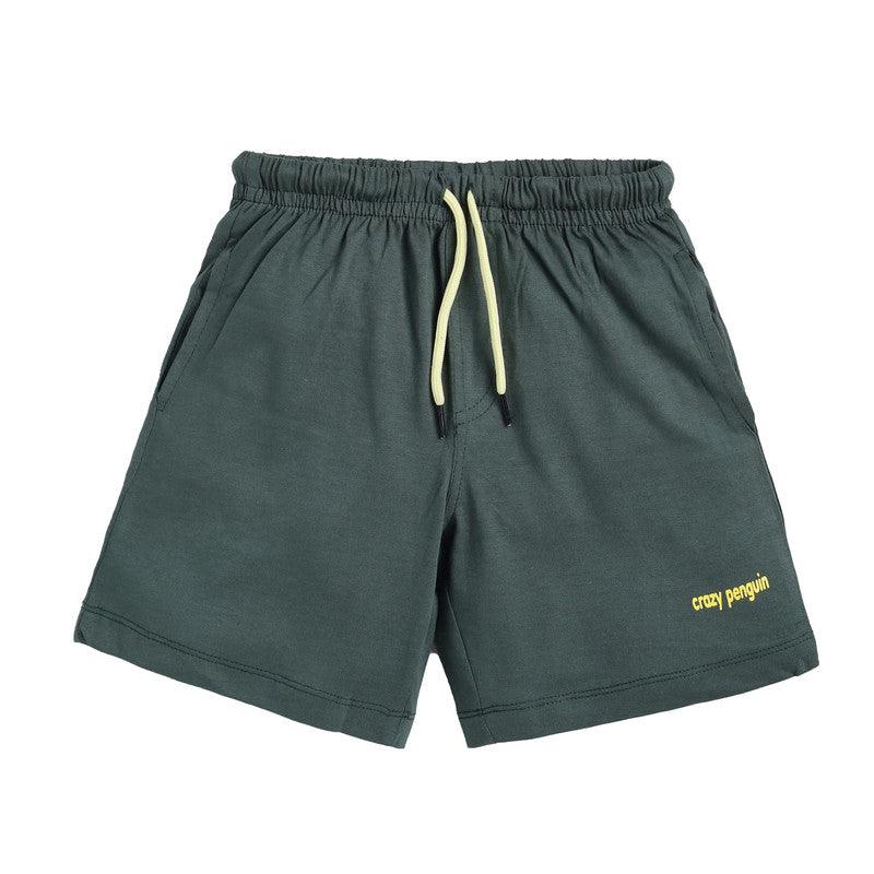 Boys Plain Shorts|Garden Topiary