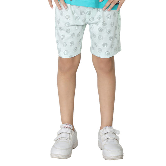 Boys All Over Printed Shorts| Mint