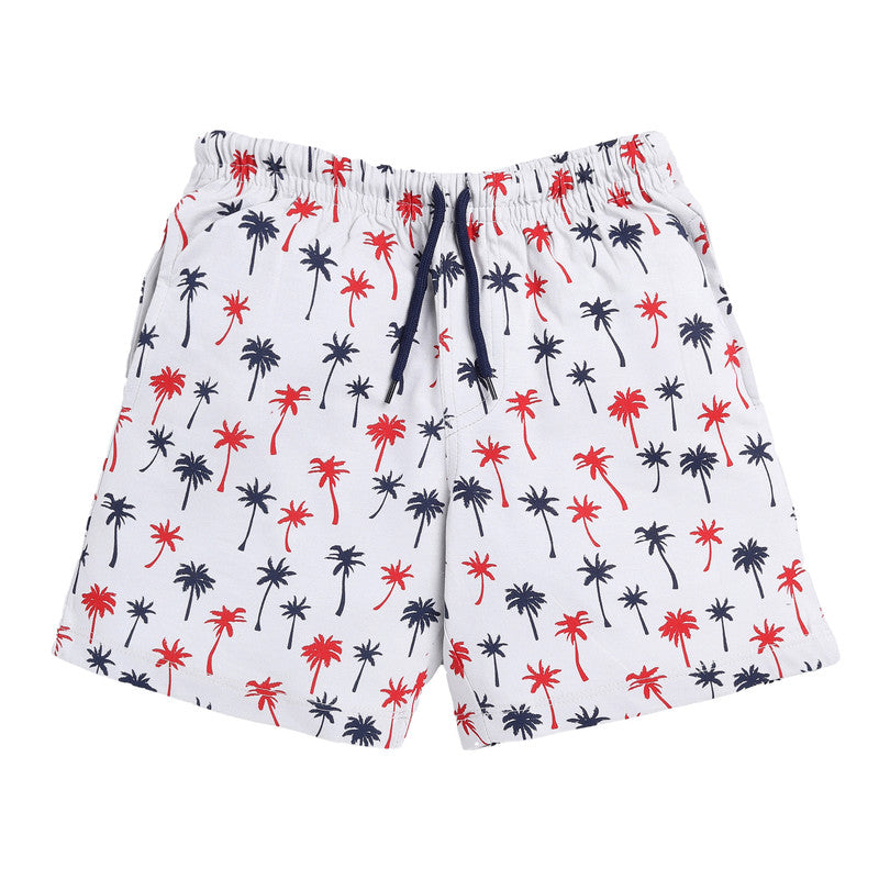 Boys All Over Printed Shorts|Arctic Ice