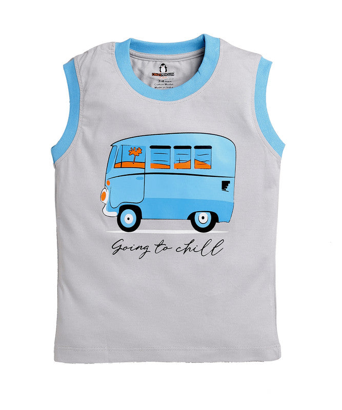 Bus Print T-shirt