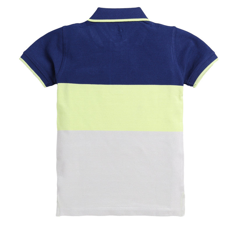 Contrast Stripes Polo