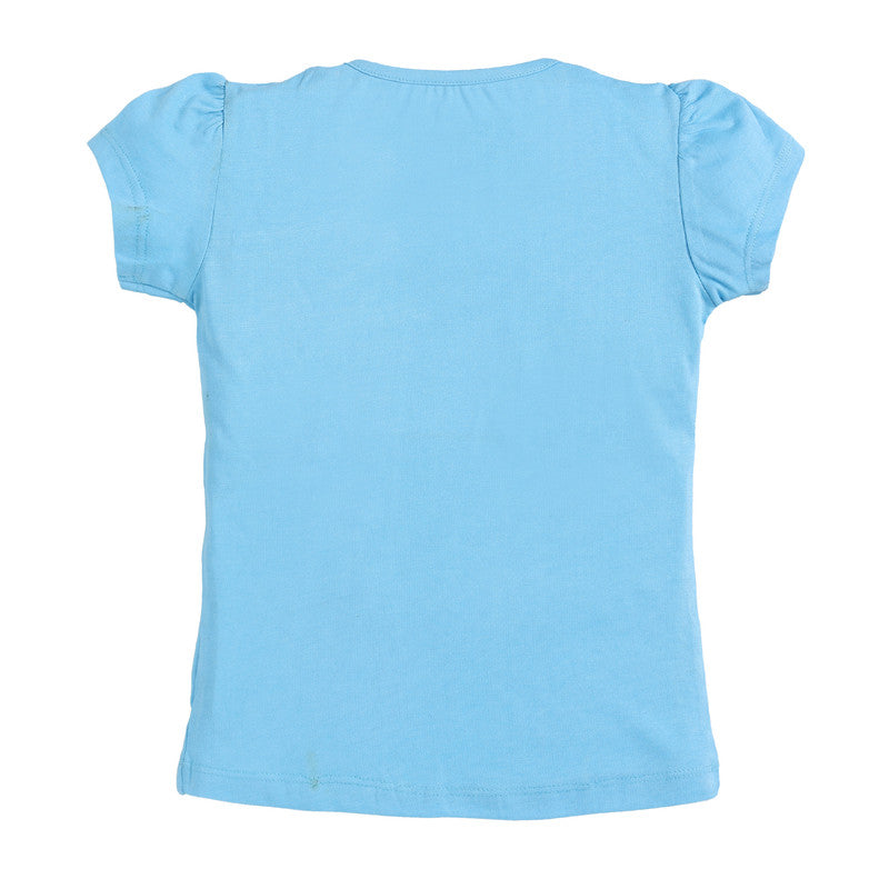 Paracute Half Sleeve Top | Sky Blue