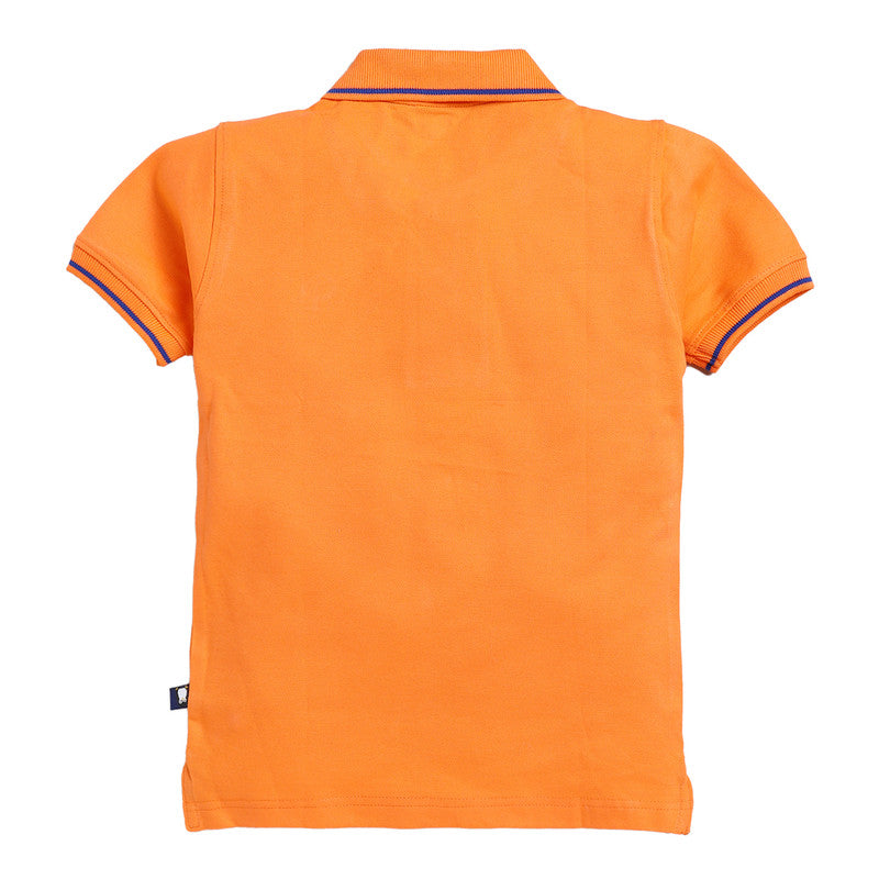 Fun Orange Polo