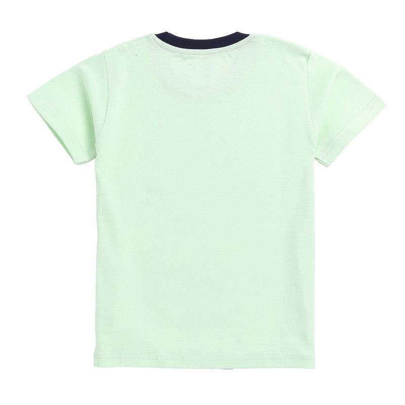 NY City Print Green T-shirt