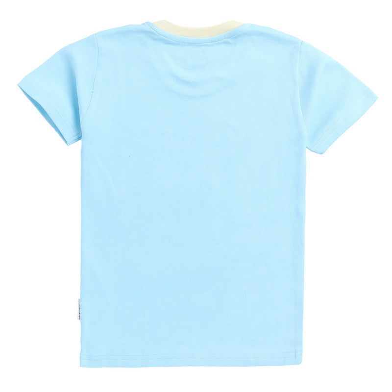 Legend Print Blue T-shirt