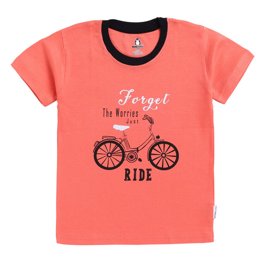 Bicycle Print T-shirt