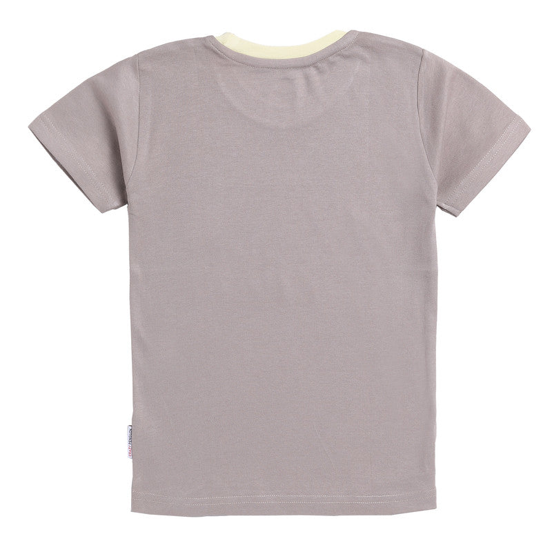 Legend Print Grey T-shirt